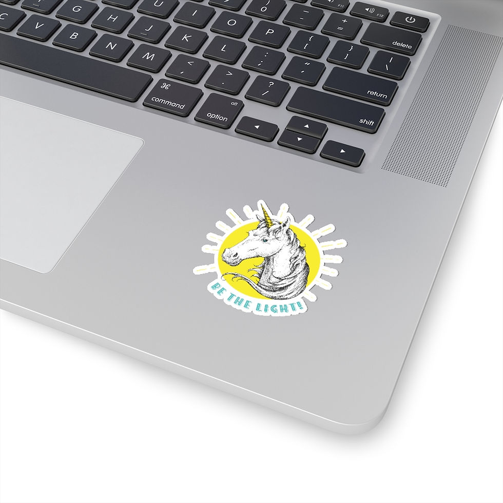 Thumbnail: Be The Light - Kiss-Cut Stickers