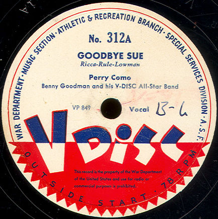 V-Disc Test Press RCA 04