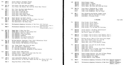 Army V-Disc List 19