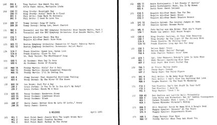Army V-Disc List 07