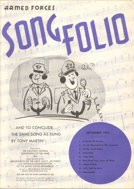 Song Folios 1962-09