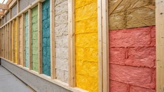 Wall insulation example