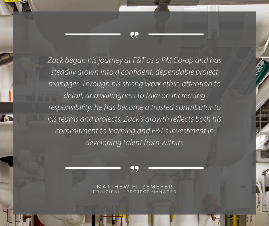 Matt Fitzemeyer reflects on his experience working with Zack Ferchack