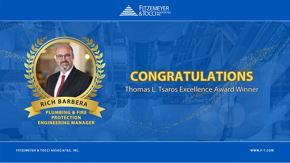 Richard Barbera's Thomas L. Tsaros Award