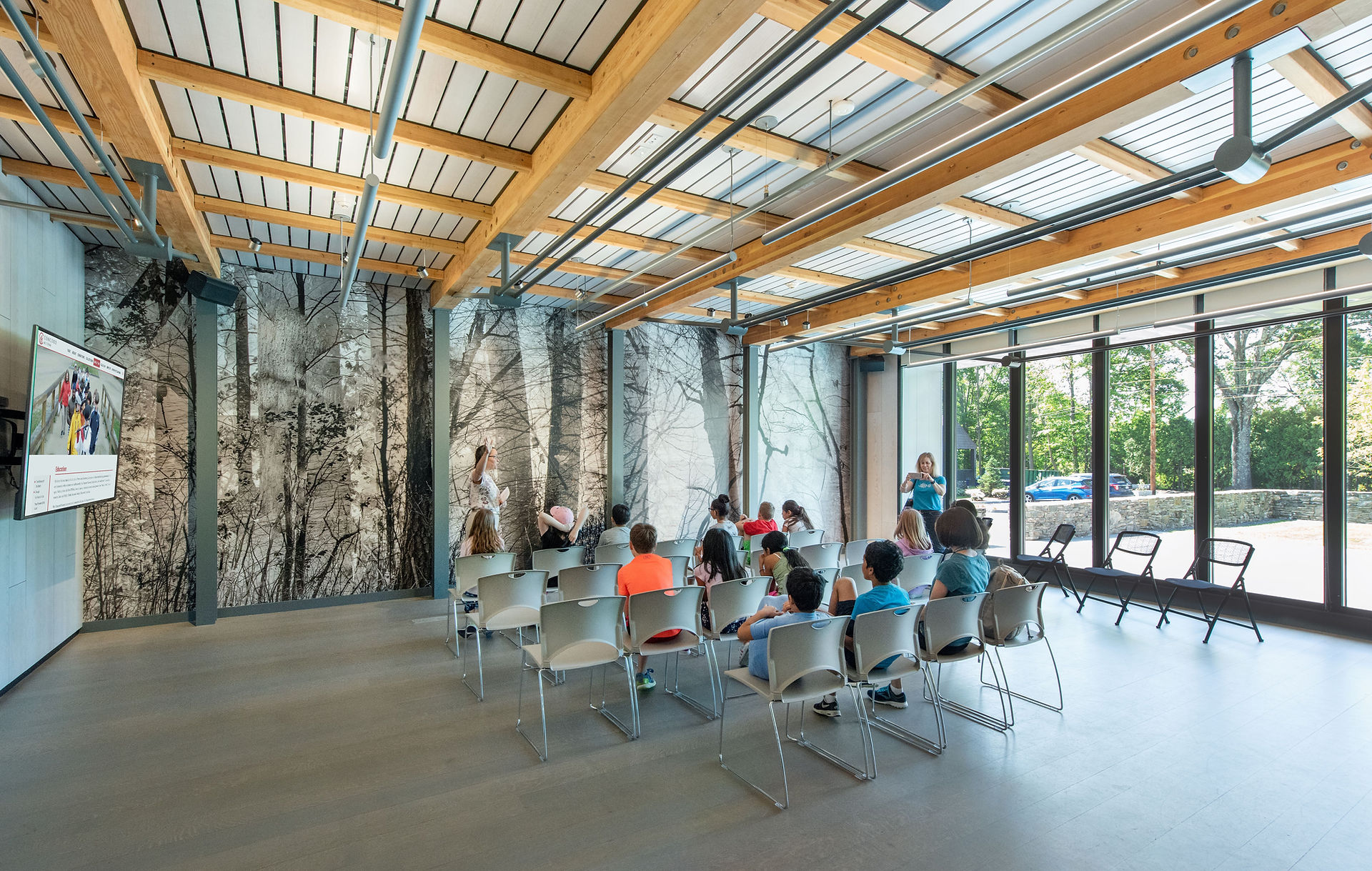Common area at Concord Museum
