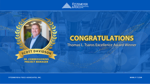 Scott Davidson's Thomas L. Tsaros Excellence Award