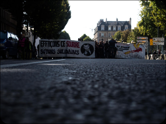 Manifestation contre la loi travail xxl, 21 septembre 2017 , Rennes