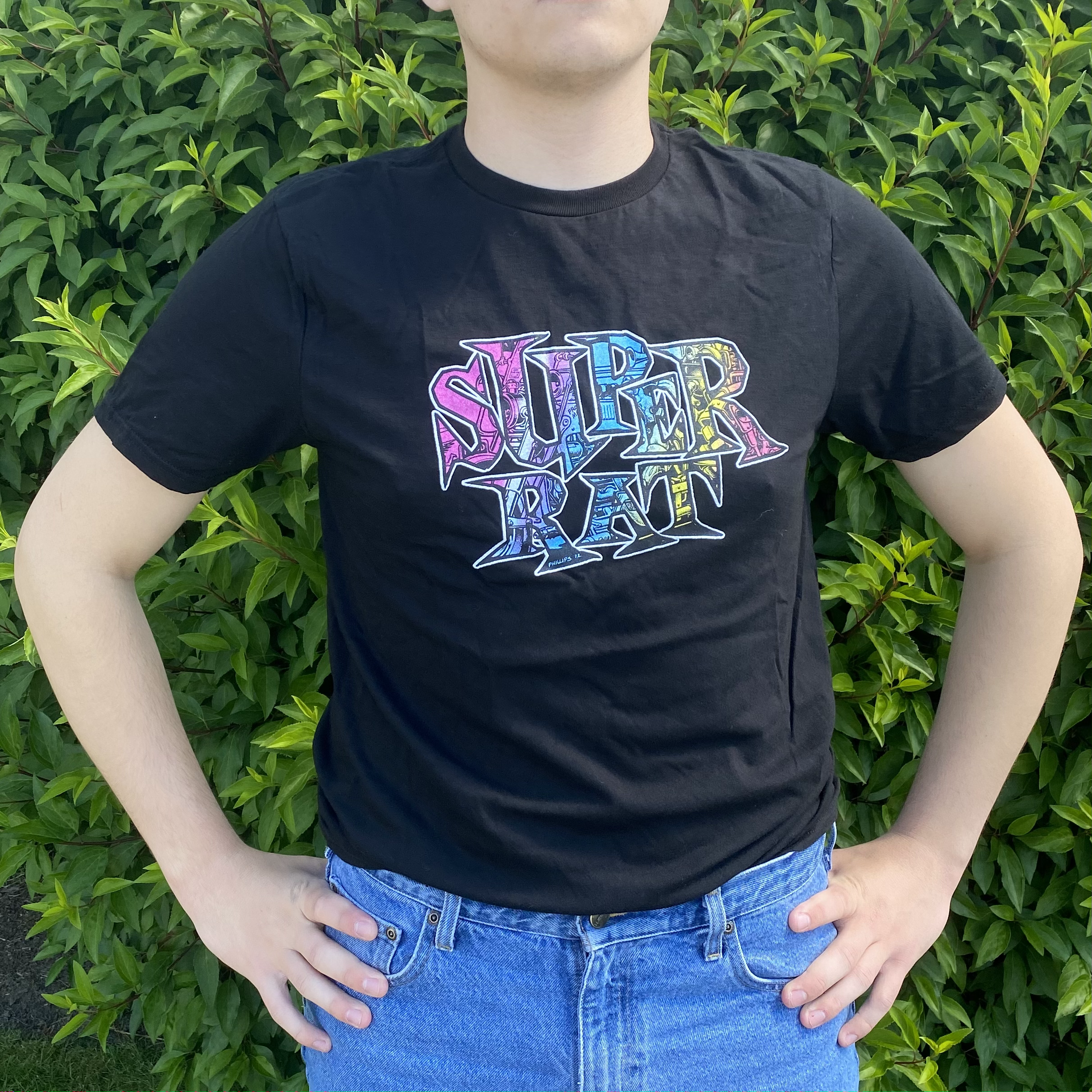 Rainbow Surf Unisex Tee