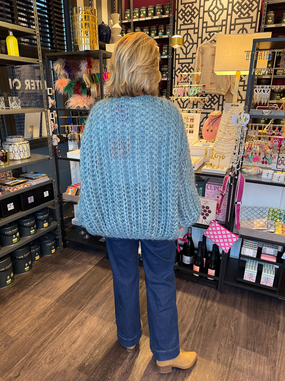 Miniaturbild: LES TRICOTS D‘O – Cardigan TESSA – Petrol 