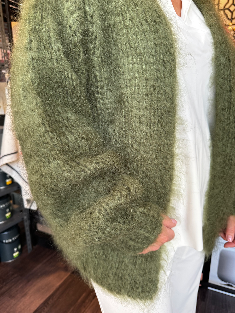Miniaturbild: LES TRICOTS D‘O – Cardigan LOVE – Mohair 