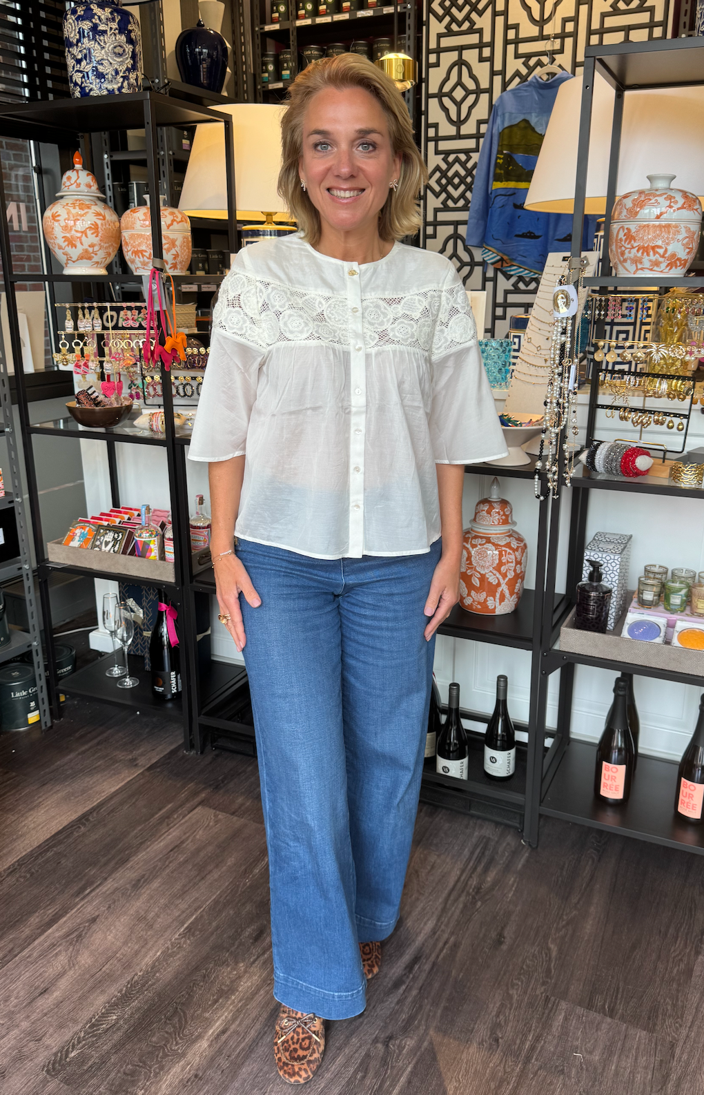 FABIENNE CHAPOT - Kristel Top - Cosy white
