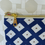 Miniaturbild: TASCHE – CLUTCH – Raute Navy 