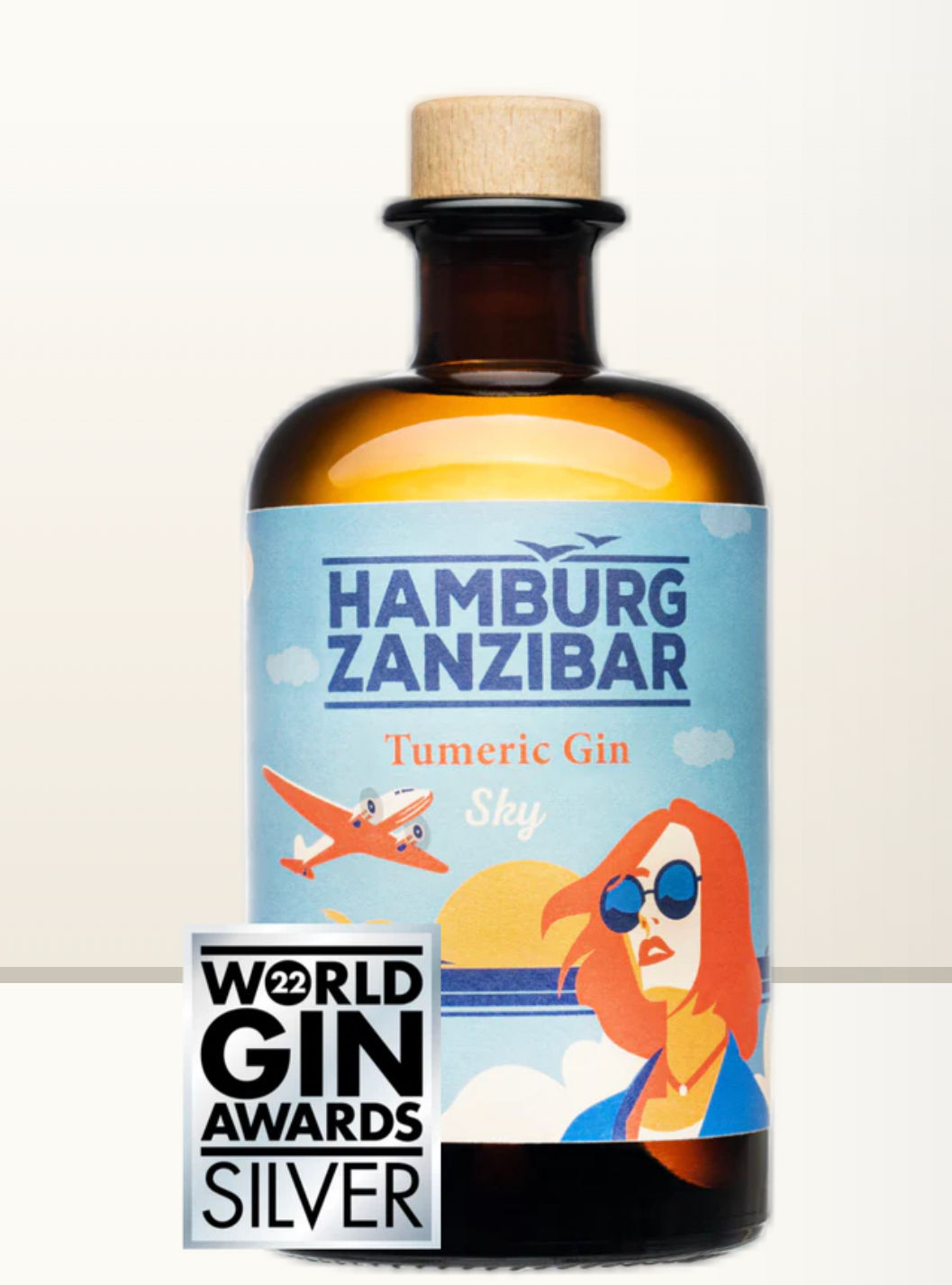 HAMBURG ZANZIBAR – TUMERIC SKY GIN 0,5L
