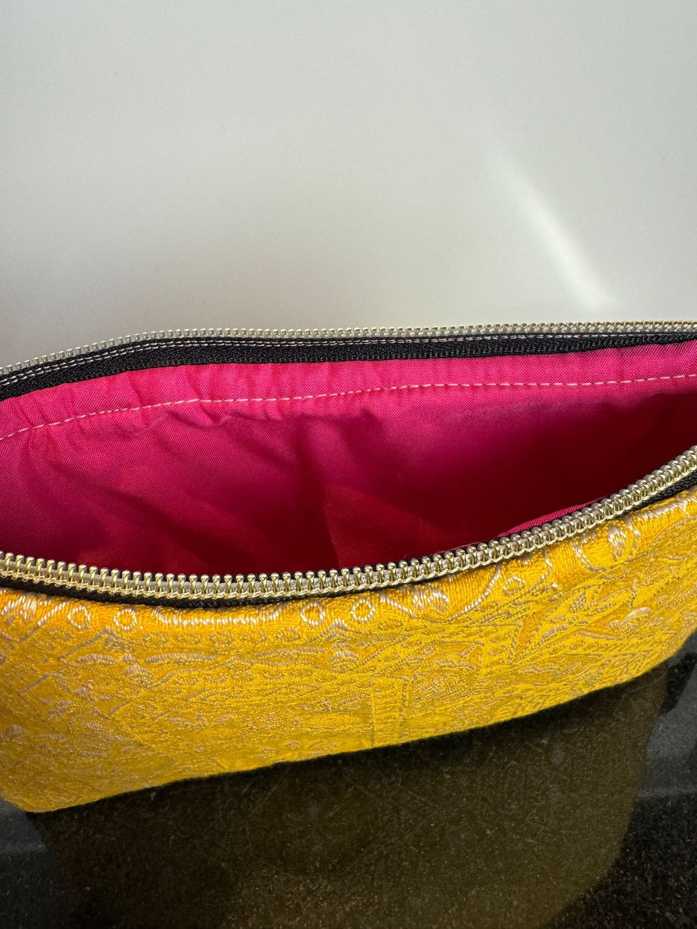 Miniaturbild: OD COUTURE - Tasche Clutch - Gelb