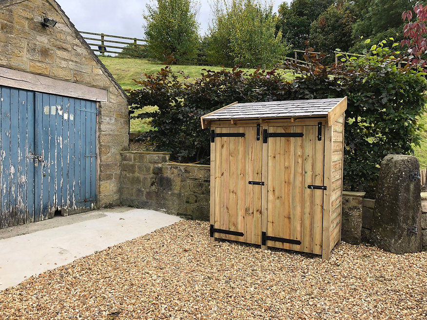 Thumbnail: Bin Store with Reclaimed Slate Roof