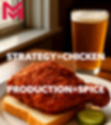 Nashville Hot Chicken; Strategy=Chicken, Production=Spice