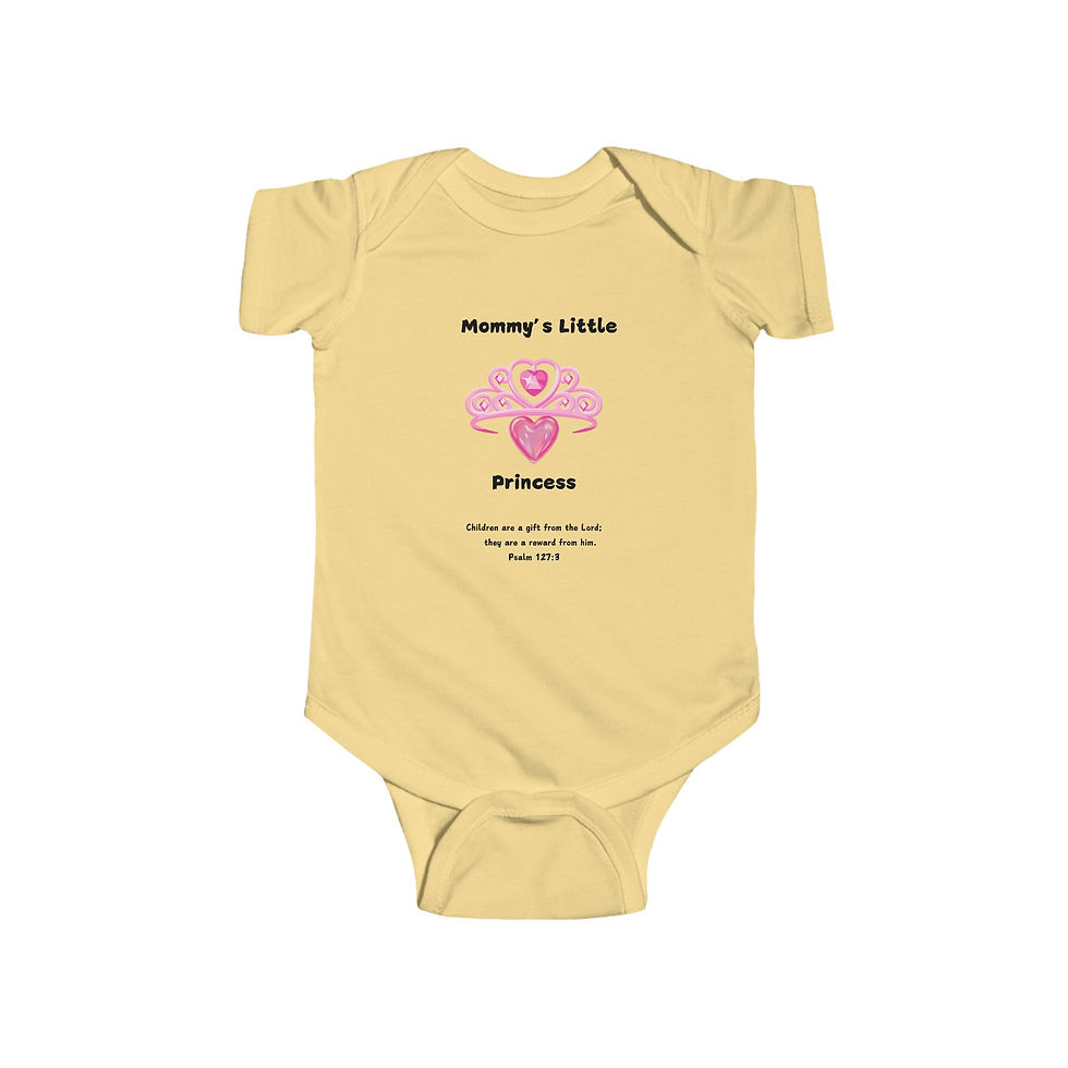 Thumbnail: Mommy's Little Princess with Bible Verse, 