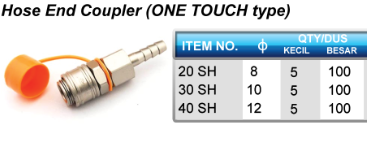 Thumbnail: TENKA QUICK COUPLER ONE TOUCH