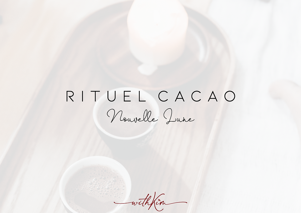 Rituel Cacao: Nouvelle Lune