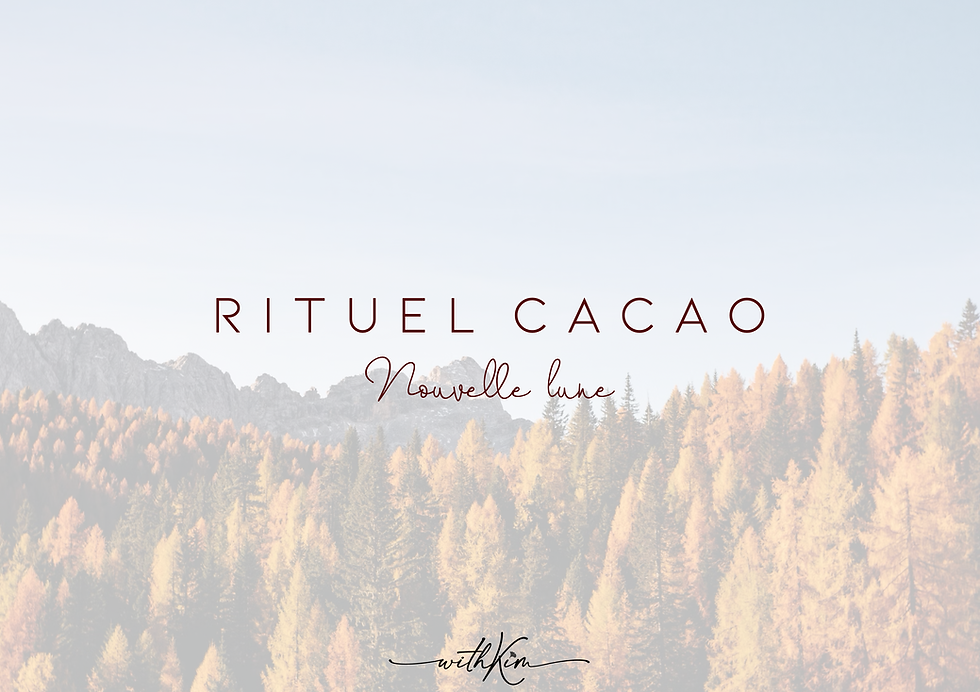 Rituel Cacao: Nouvelle Lune