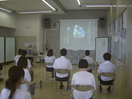 研修会(富山県立しらとり支援学校)