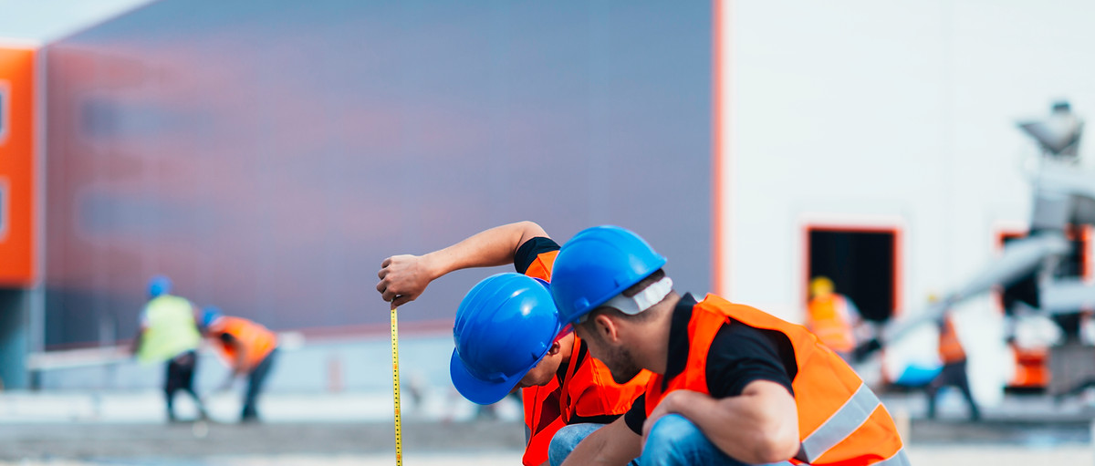 trabajadores de la construcción