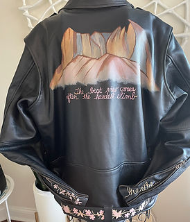 LISE'S CUSTOM JACKET.