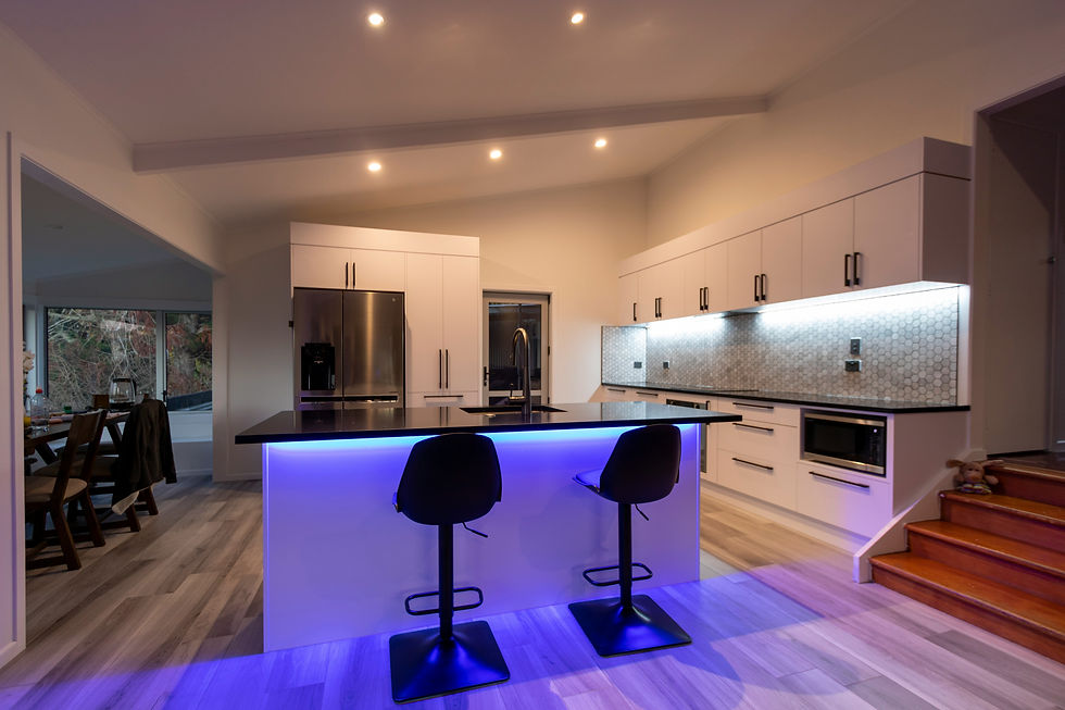 Residential Services Banner photo of Kitchen Lighting by Callum Hill on Unsplash   