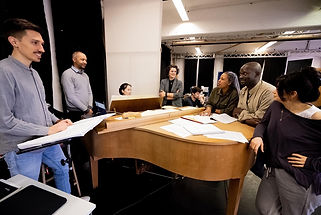 "At your Doorstep" rehearsals in Bielefeld, Germany