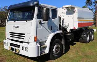 Iveco ACCO 2350G 6x4 Water Truck with 13,000 Litre Stainless Steel Tank