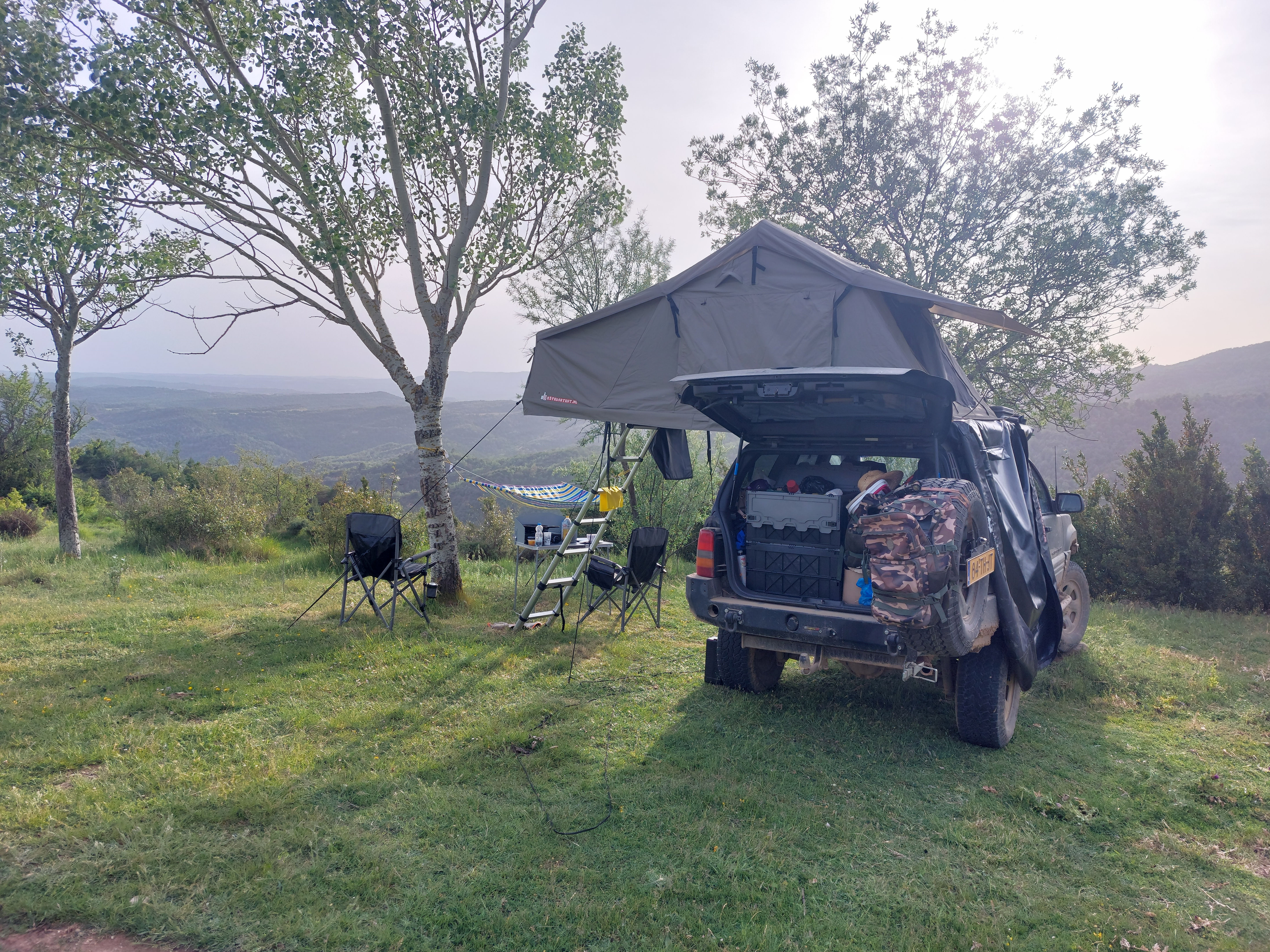 Raptor 4x4 Daktent groot met ondertent