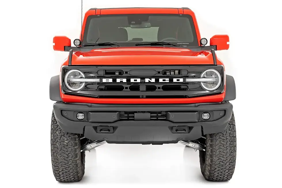 Thumbnail: Rough Country black series 8.89CM DRL baja lampset