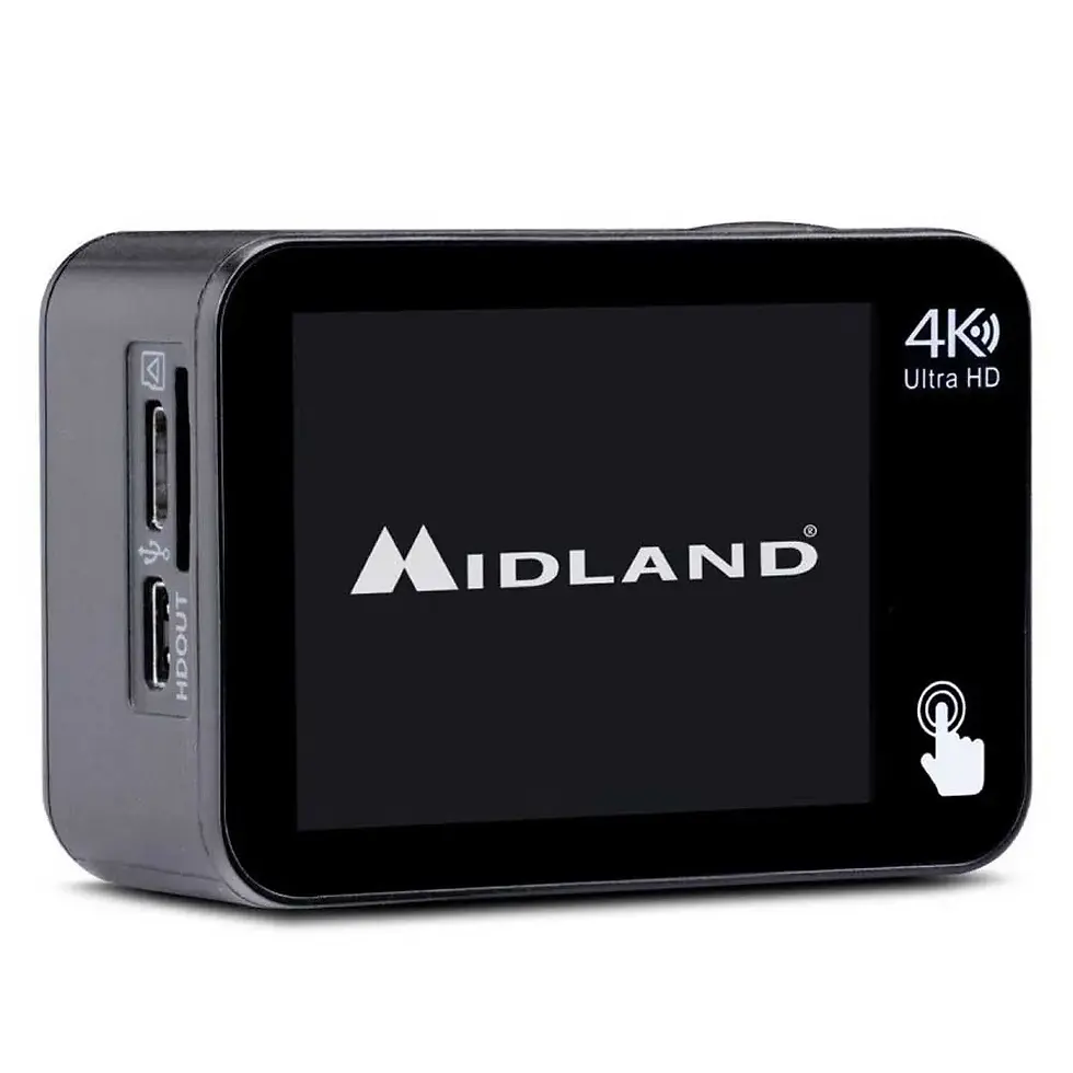 Thumbnail: Midland H9 Pro 4K@30fps 20MP Actiecamera