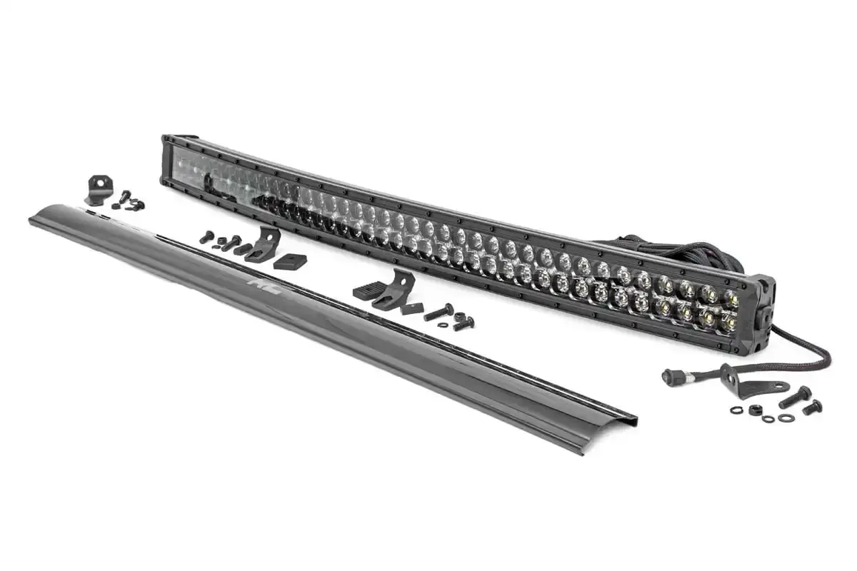 Rough Country black series 101.6CM Cree dual row curved DRL ledbar