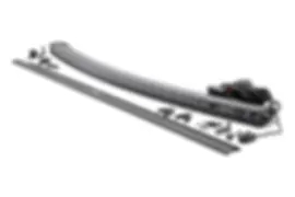 Rough Country black series 127CM Cree curved slimline ledbar