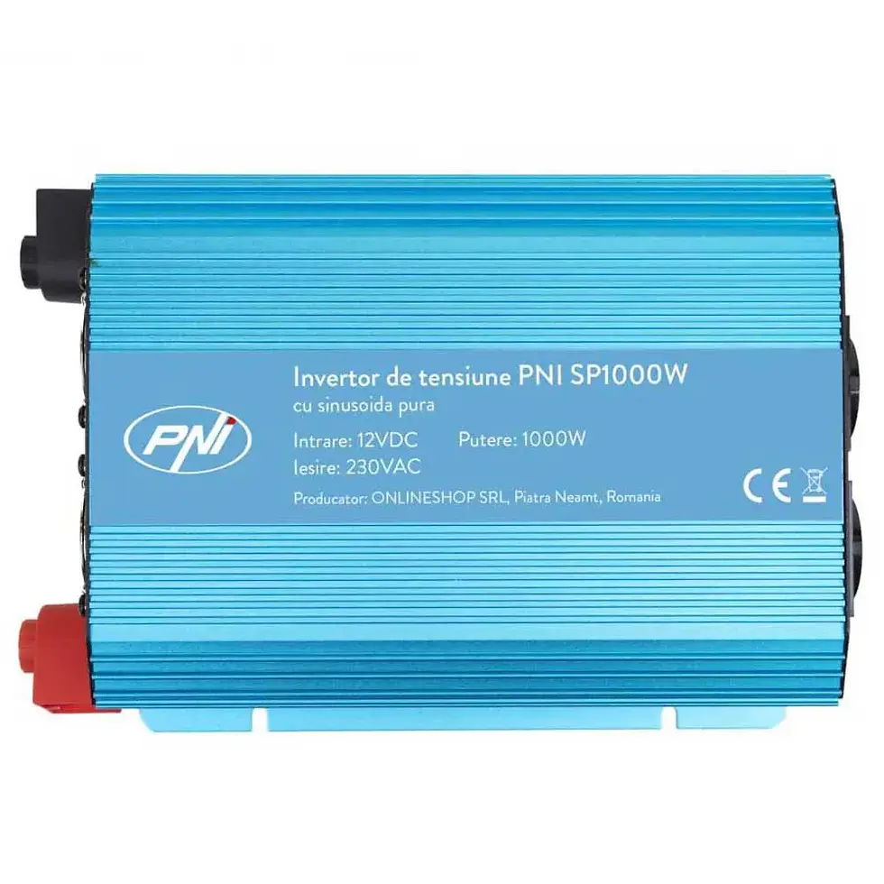 Thumbnail: PNI SP1000W 12V 230V omvormer