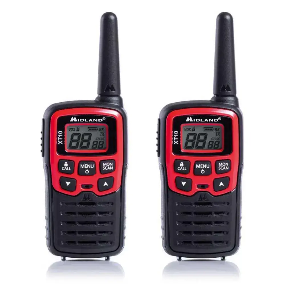 Midland XT10 walkie-talkies