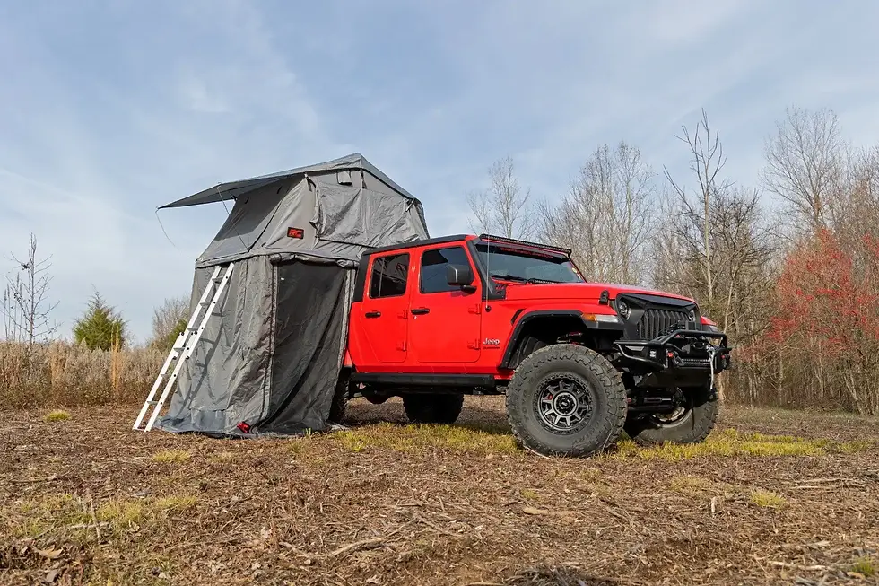 Thumbnail: Rough Country daktent met LED verlichting ondertent en acc