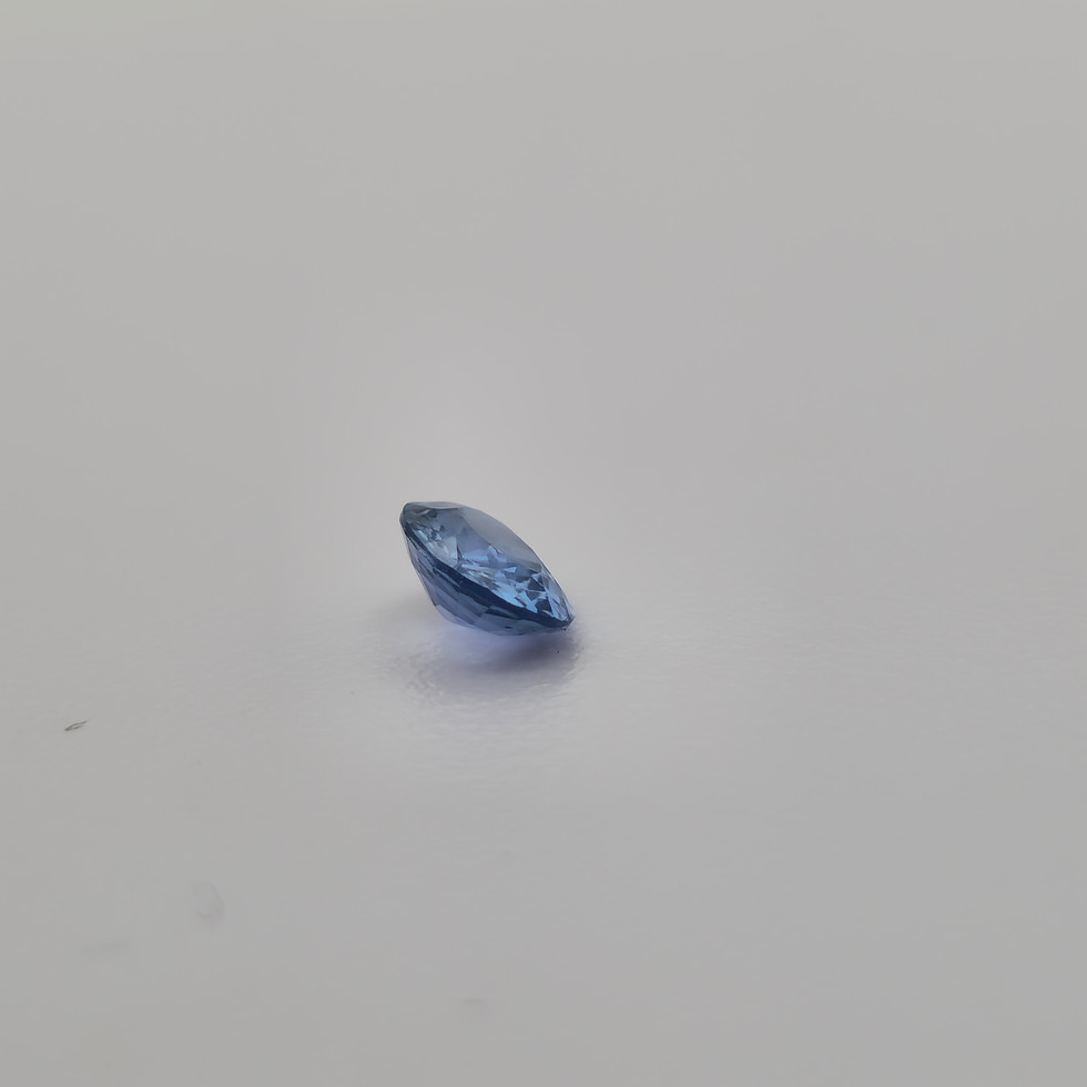 Thumbnail: Oval Unheated Blue Sapphire 0.74 cts