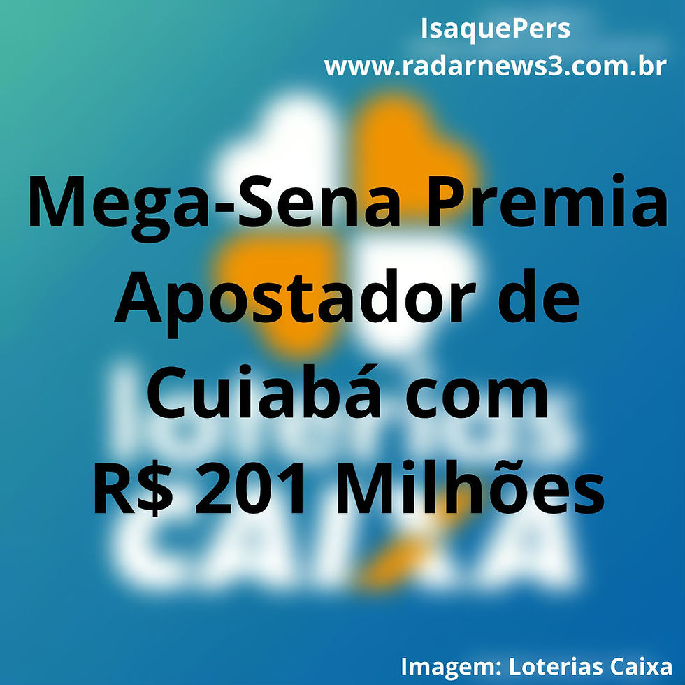 Mega-Sena Premia Apostador de Cuiabá com R$ 201 Milhões no Concurso 2.795