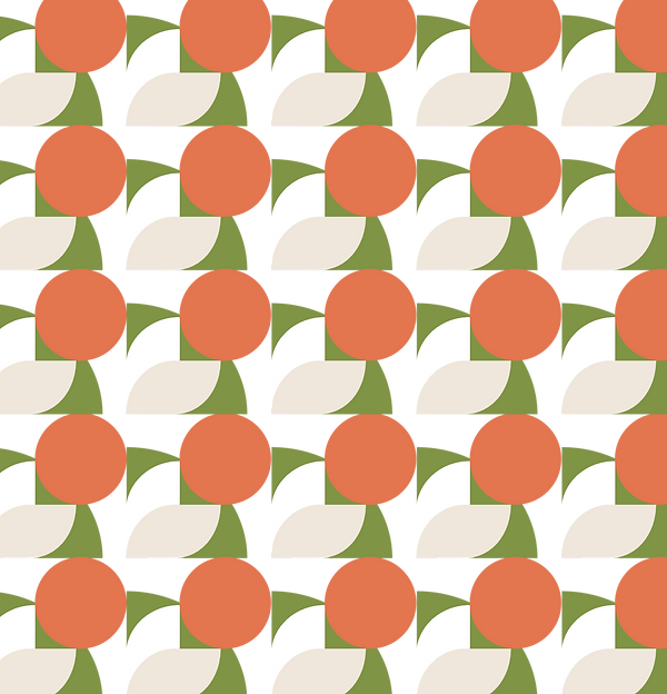 frido pattern orange