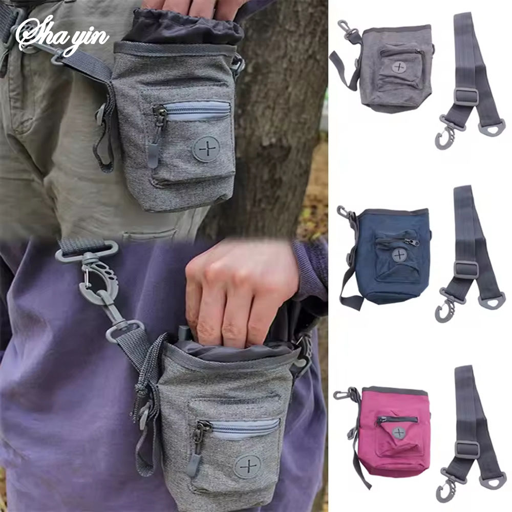 Portable Dog Training Pouch Bag Dog Training Treats Food Pouches, Fanny Pack Tre