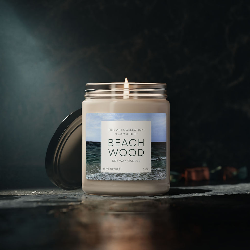 Thumbnail: Beachwood Scented Soy Candle