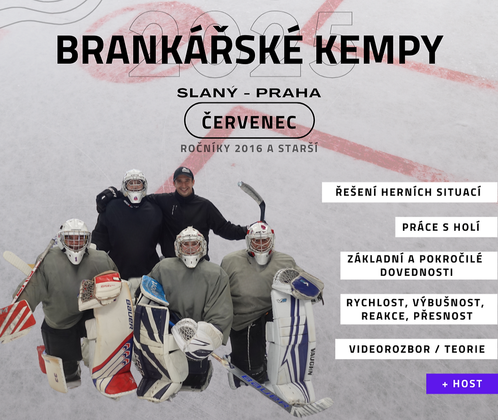 Letní brankářské kempy Hedvaz Goaltending
