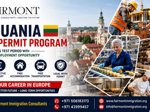 Lithuania Work Permit Program – Work Opportunities in Europe 🇱🇹