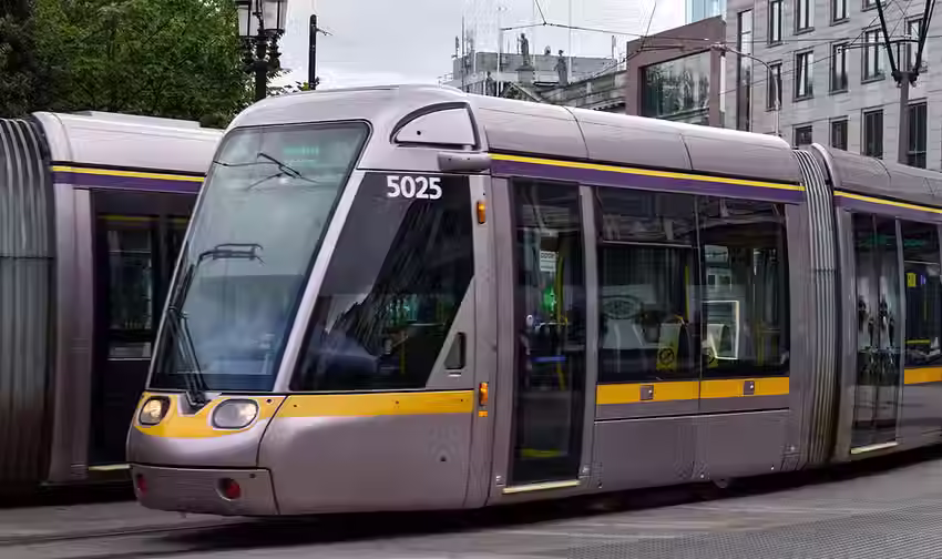 Luas Tram in Dublin