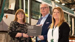 Next generation award for Nottingham tram network