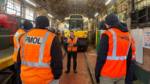 On Friday, 21st November, UKTram Member, Pre Metro, welcomed Network Rail’s Mixed Use Rail (MUR) team to Stourbridge for a detailed showcase of the Stourbridge Shuttle operation, Pre Metro's depot facilities, and Pre Metro’s pioneering approach to low-cost branch line rail.