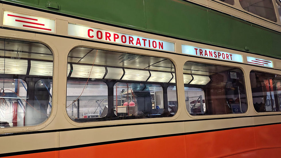 , restoration work on Glasgow Coronation Car 1245 at Summerlee is entering its final stages, with the team aiming to complete major works during 2026. 