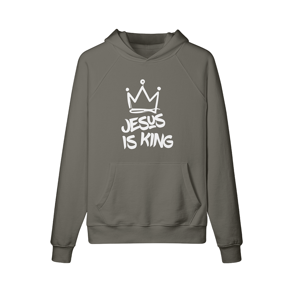 Thumbnail: JESUS IS KING — FLEECE LINED HOODIE